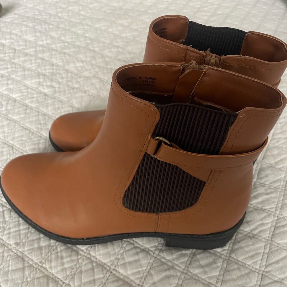 Brown St. John's Bay Ankle Boots